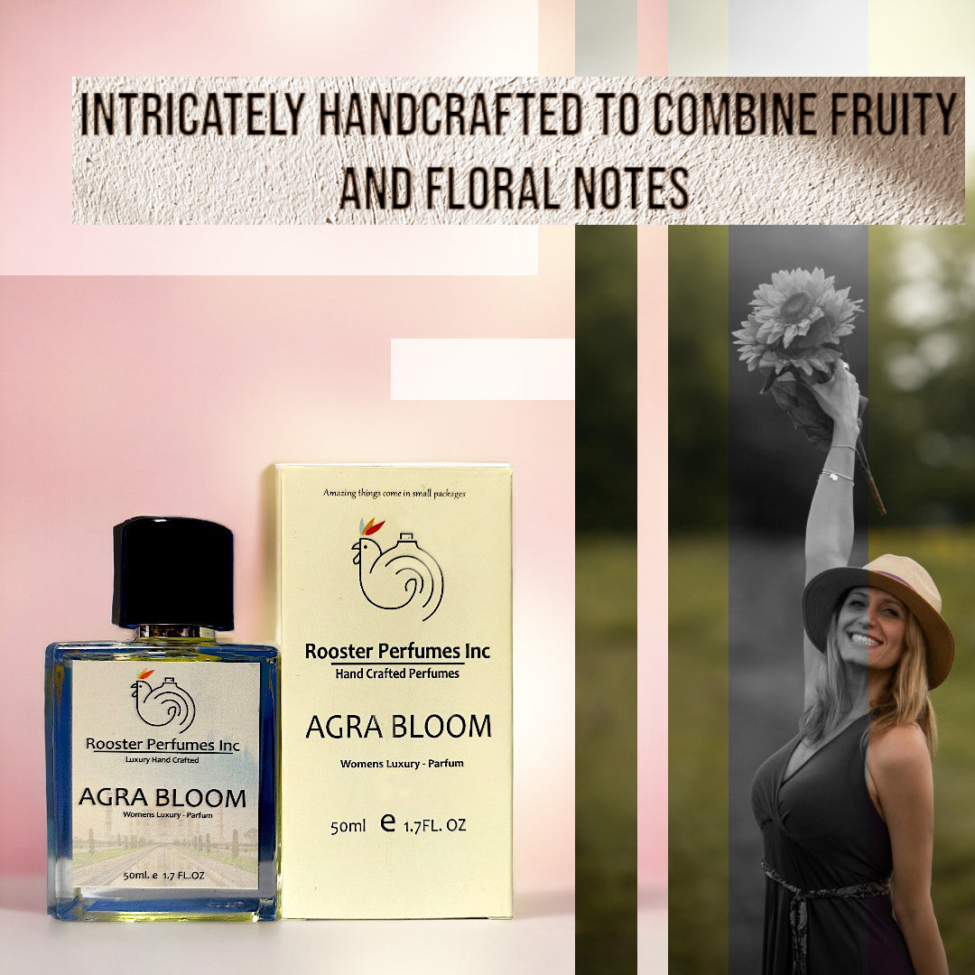 Agra Bloom Women's Luxury Perfume, 50 ml | Handcrafted