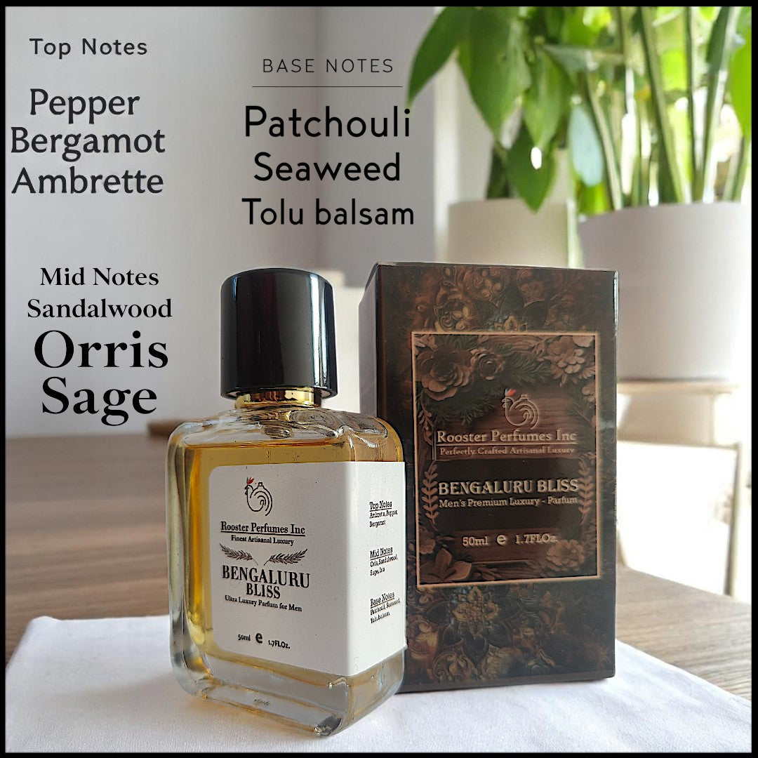 Bengaluru Bliss Men's Premium Perfume