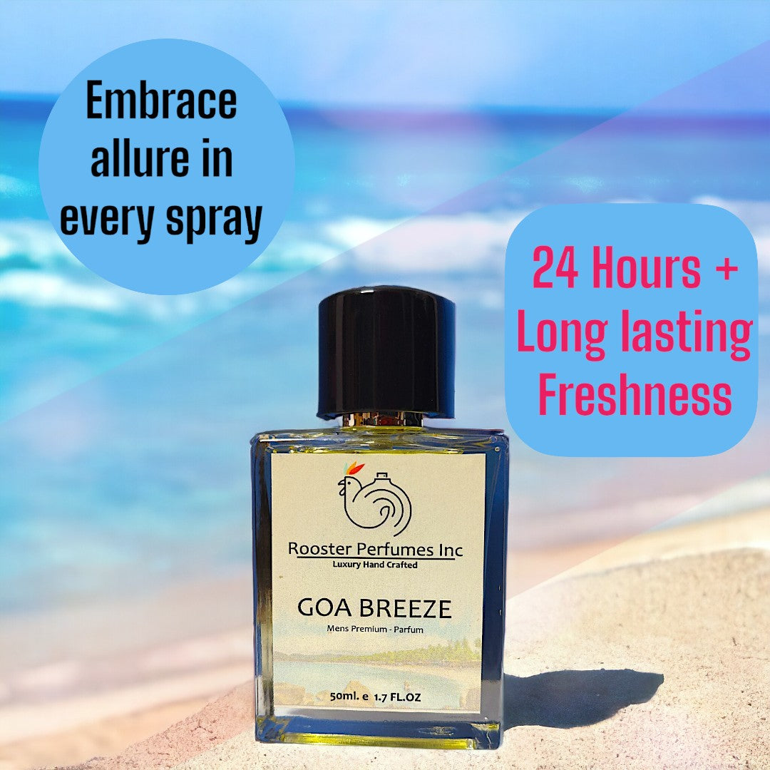 Goa Breeze Men's Premium Perfume, 50 ml | Handcrafted