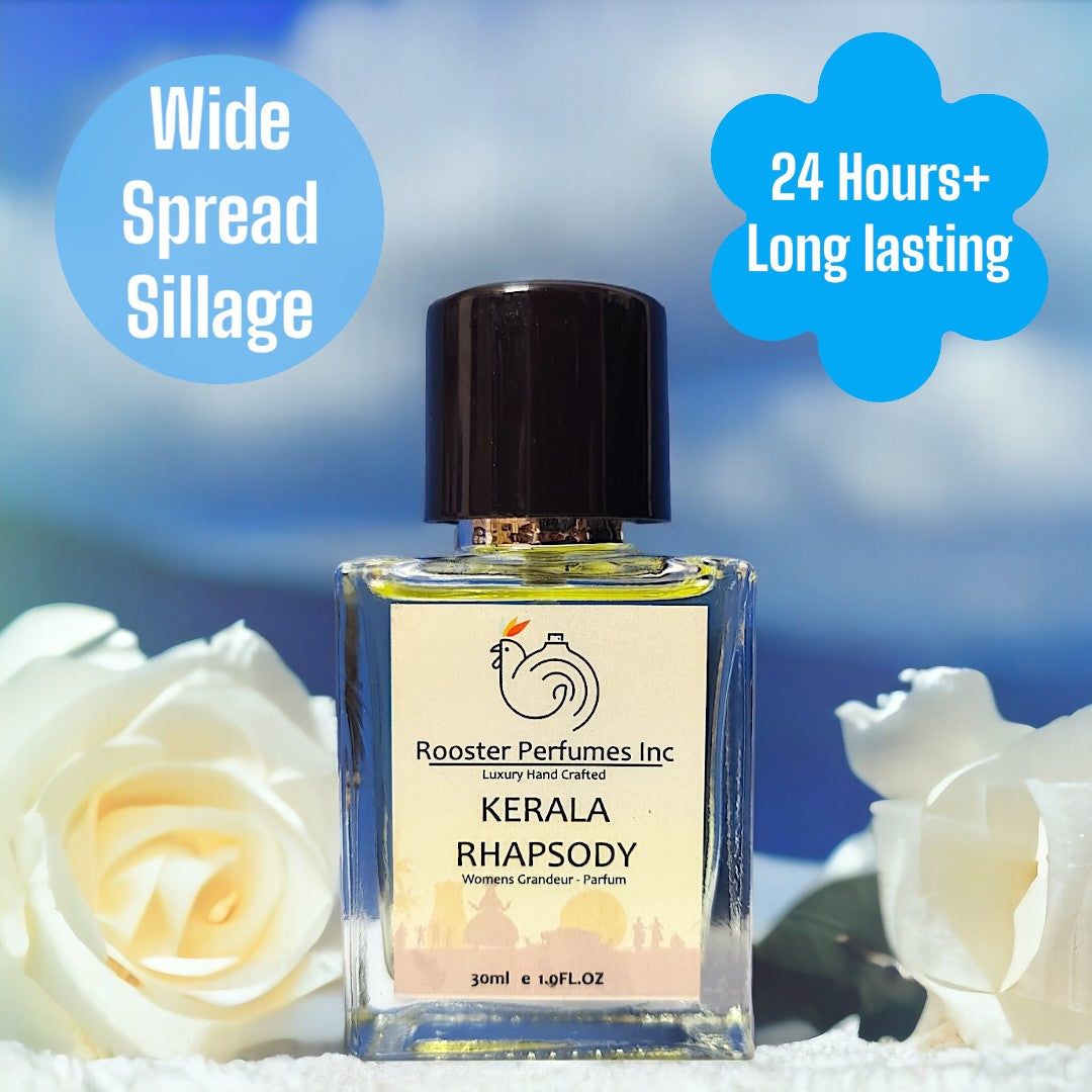 Kerala Rhapsody Women's Grandeur Perfume, 30 ml | Handcrafted