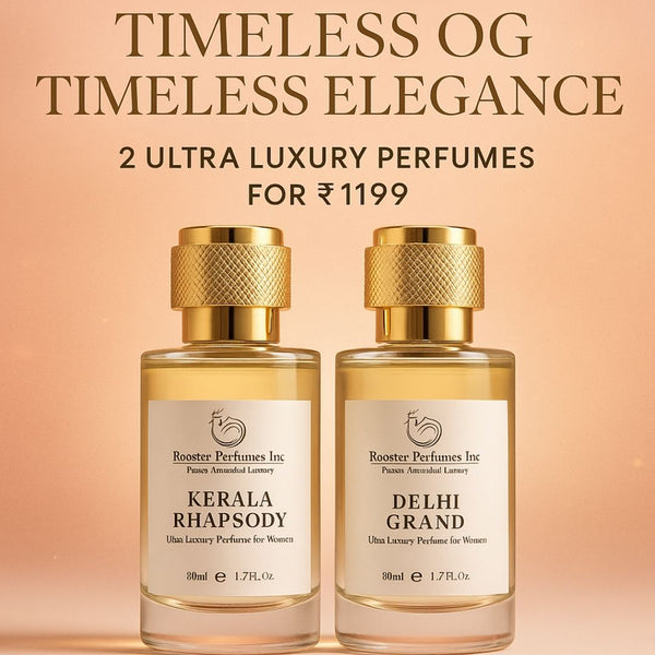 Rooster Perfumes – Ultra Luxury Women’s Duo (50ml × 2)